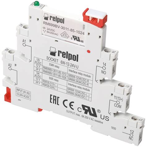 Elektromechanisches Relais Dc Sir Series Relpol Ac Miniatur