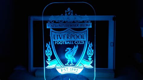 Cnc 3018 Pro Acrylic Engraving Liverpool Logo Cnc 3018 Pro Youtube