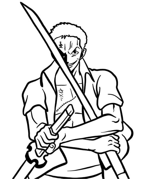 Zoro Sorrindo Para Colorir Imprimir E Desenhar Colorirme Porn Sex