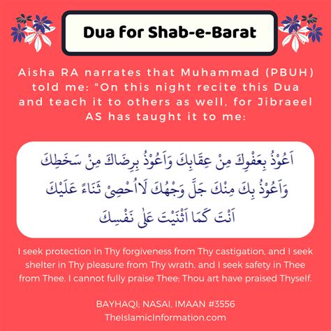 Duas To Recite On Shab E Barat With Quranic Verses