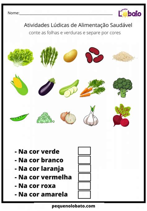 Atividades Alimentação Saudável 3 Ano Para Imprimir - 25 Atividades de Alimentação Saudável para Imprimir