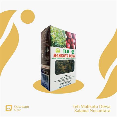 Jual Salama Nusantara Teh Mahkota Dewa Curah Box G Shopee Indonesia