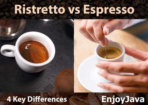 Ristretto vs Espresso: 4 Key Differences (Taste, Volume, Brew Method ...