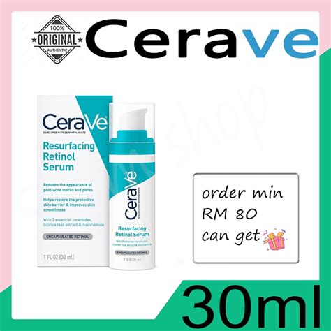 Cerave Retinol Facial Serum For Post Acne Marks And Skin Texture Pore