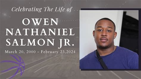 Celebrating The Life Of Owen Nathaniel Salmon Jr Youtube