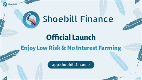 Shoebill Finance On Twitter Grand Opening Of Shoebill Finance