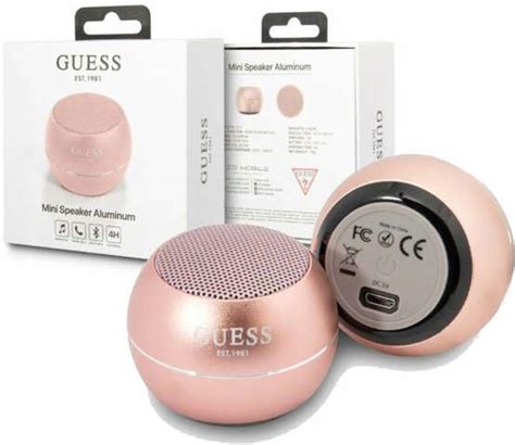 G O Nik Bluetooth Guess Mini Speaker Rose Sklep Opinie Cena W