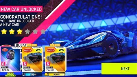 Asphalt 9 Unlocking Bugatti Bolide Pack Opening Drive Syndicate 6