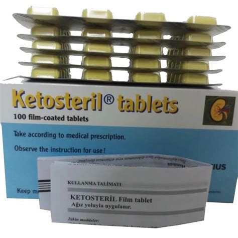 ketosteril  mg tablets  rs stripe alpha ketoanalogue tablet