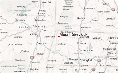 Mount Greylock Mountain Information