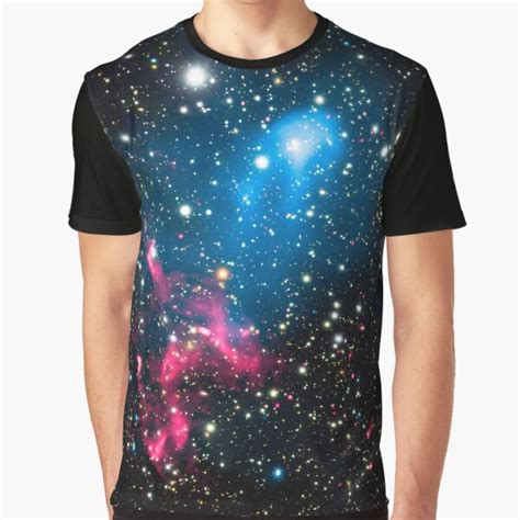 Galaxies Colliding In Space T Shirt For Sale By The Elements