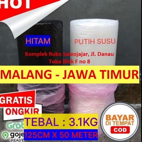 Jual Bubble Wrap Roll Hitam 2kg Shopee Indonesia