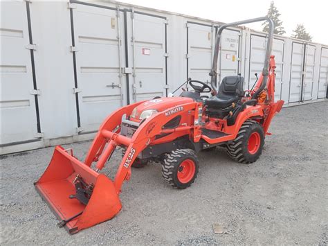 Kubota Bx25d Loader Backhoe 4wd Kenmore Heavy Equipment Contractors