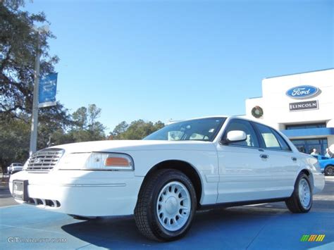 2001 Vibrant White Ford Crown Victoria Lx 58915145 Photo 12 Car Color Galleries