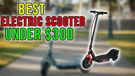 Razor Electric E300 Scooter Review Best Scooter Under 300 Youtube