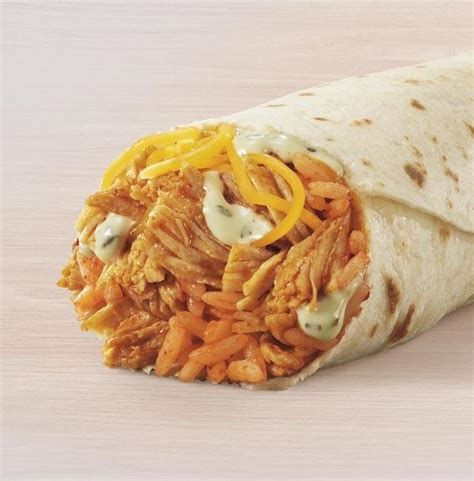 Taco Bell Shredded Chicken Burrito Nutrition Facts