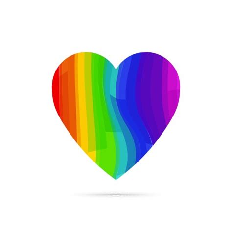 Heart Rainbow Lgbt Royalty Free Vector Image Vectorstock