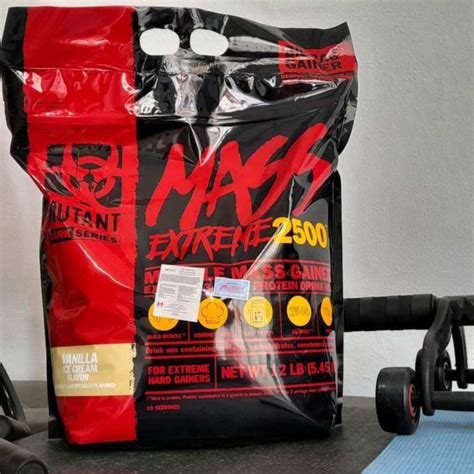 Sữa Tăng Cân Hiệu Quả Mass Extreme 2500 12lbs Mutant