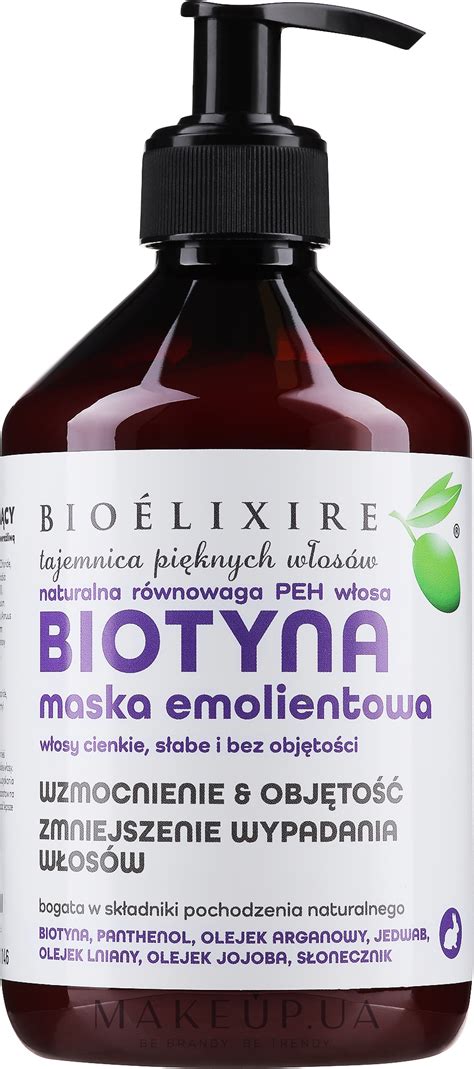 Bioelixire Biotyna Mask - Маска для волос с биотином: купить по лучшей ...