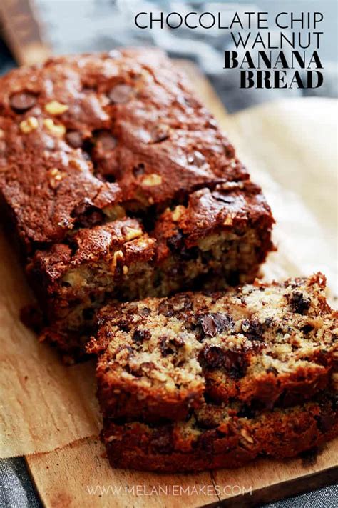 Chocolate Chunk Banana Bread Recipe - Kinastro