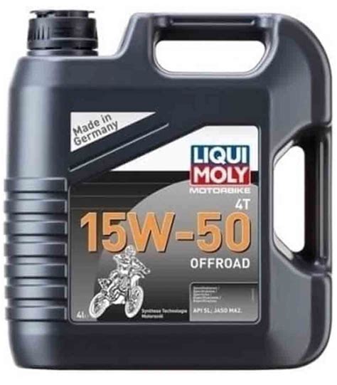 GARRAFA DE 4L ACEITE LIQUI MOLY HC SINTÉTICO 15W 50 OFF ROAD