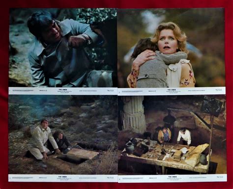 OMEN The 1976 Original US F O H Lobby Cards Gregory Peck On