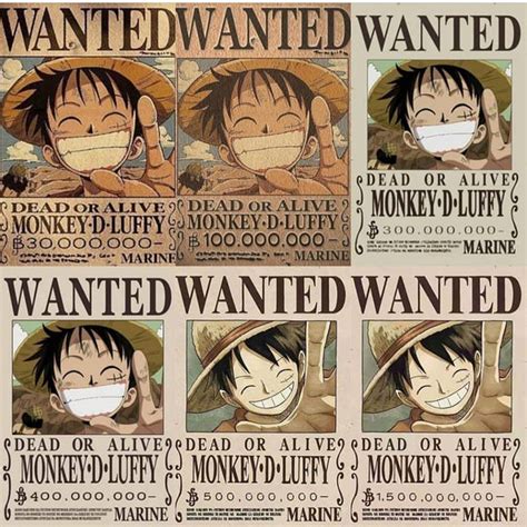 Top 10 Highest Bounties In One Piece 2021 Luffy Shop