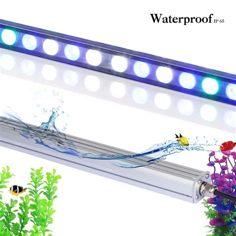 10pcs Lot Hot Sale 81W IP65 Waterproof LED Aquarium Light Bar Hard