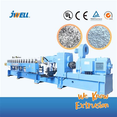 Jwell Machine Plastic Granules Pelletization Based On Premix Process By