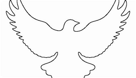 Free Printable Dove Template Best Of Flying Dove Pattern Use The