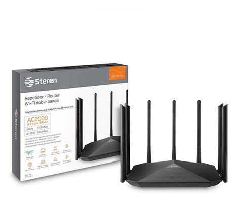 Repetidor Router Wi Fi 2 4ghz Y 5ghz Steren Rompe Muros Mercado Libre