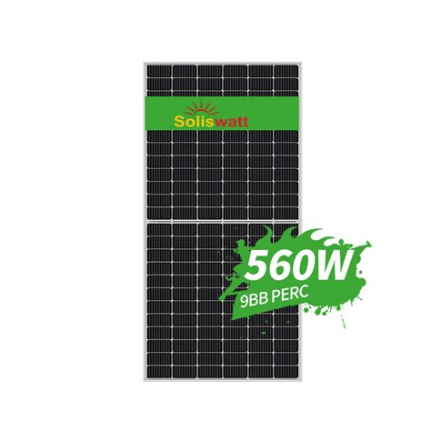 Solis 144cells 182mm 535w 560w Monocrystalline Half Cell Solar Panel