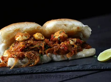 How To Make Anda Bhaji Pav Recipe By Masterchef Sanjeev Kapoor