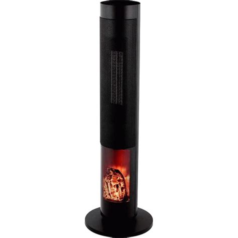 Black And Decker 2kw Flame Effect Ceramic Tower Heater With Remote Control Compare Prices