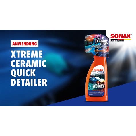 Sonax Ceramic Ultra Slick Detailer Ml Shopee Vi T Nam