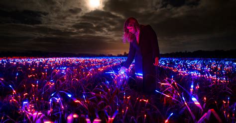 Grow By Daan Roosegaarde Is A Light Installation That Enhances Plant Growth