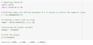 PyTorch Leaky ReLU Useful Tutorial Python Guides