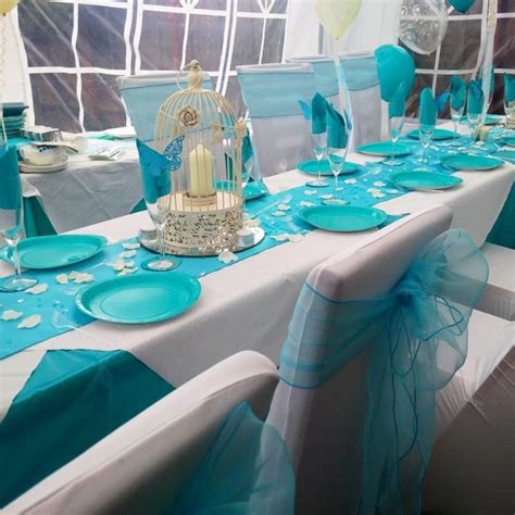 25 Turquoise Wedding Decorations Ideas - Wohh Wedding