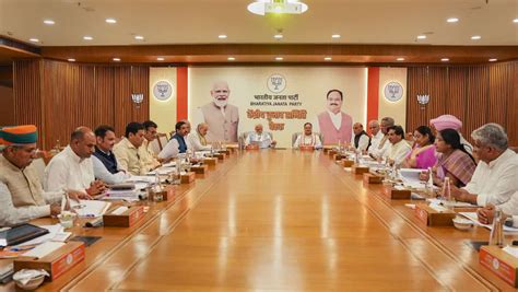 Inside Bjps Central Election Committee Meeting