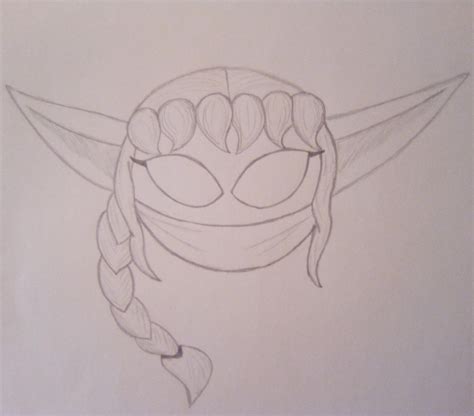 Stealth Elf Headshot Sketch By Autobotsparx On Deviantart