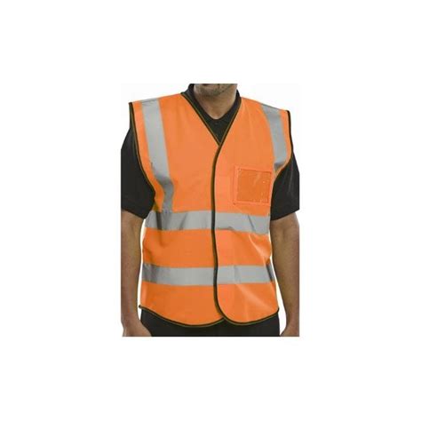 Beeswift Hi Vis Vest En Iso Orange Workwear And Ppe From