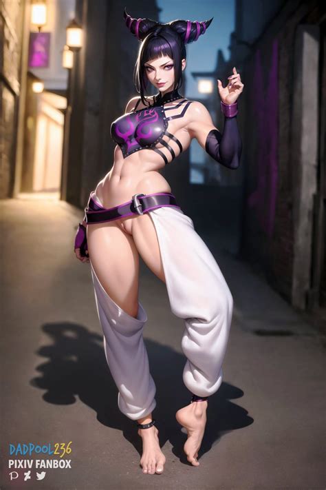 Rule 34 Ai Generated Barefoot Capcom Dadpool236 Feet Female Juri Han