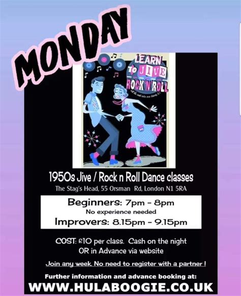 1950s Jive Rock N Roll Dance Classes For Absolute Beginners Stags