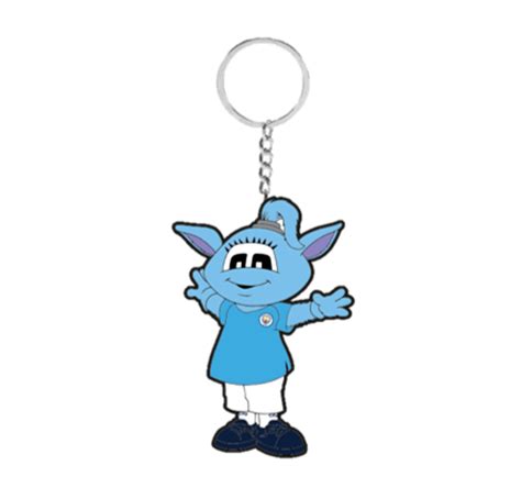 Manchester City Moonbeam Pu Keyring Official Man City Store