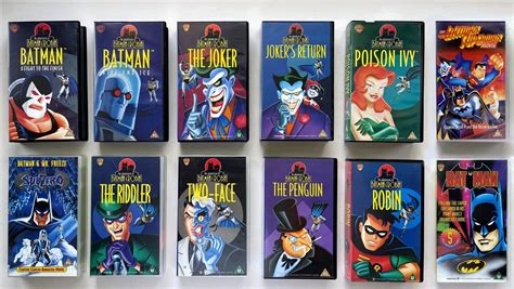 Batman The Animated Series Vhs Tapes Ebay