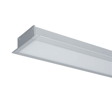 Led Profiles Recessed Mounting S W K Mm Grey Elmark