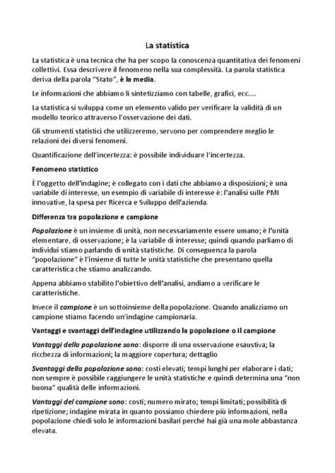 Elementi Di Statistica Per Leconometria 6