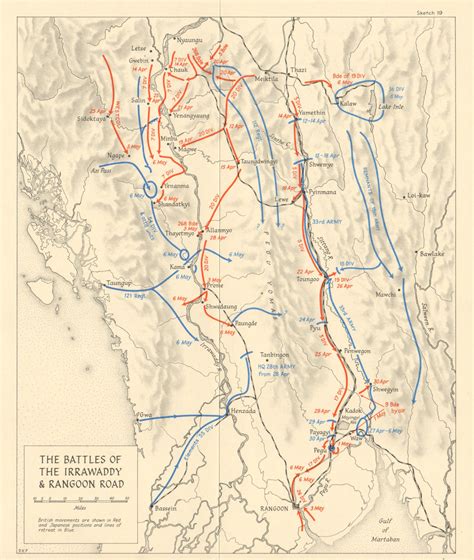 Burma Campaign Map