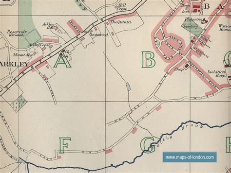 Map of Totteridge, London