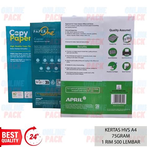 Jual Original Kertas Hvs Paperone Pplite Copypaper A Gr Gram